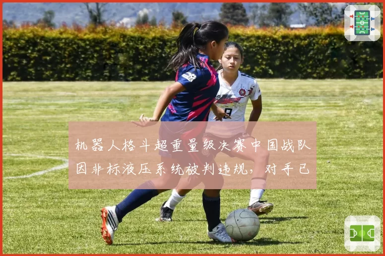 机器人格斗超重量级决赛中国战队因非标液压系统被判违规，对手已认输仍获胜